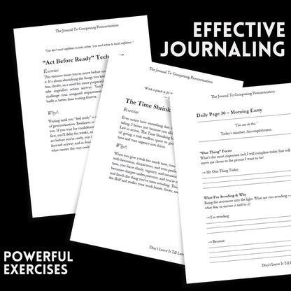 Don’t Leave It Till Later: The Anti-Procrastination Journal (E-Book)