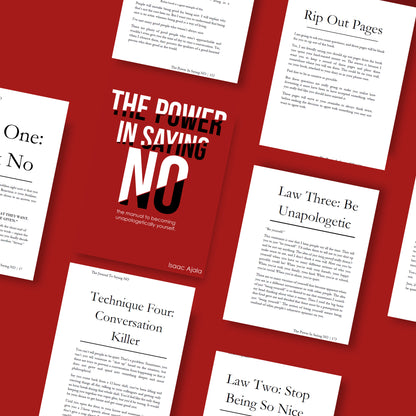 The Power in Saying NO – A Journal to Set Boundaries, Build Confidence, and Say No Without Guilt (E-Book)